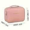Bolsa de Maquillaje Desmontable – Gran Capacidad con Múltiples Capas y Soporte para Brochas