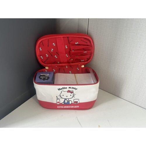 Bolsa de Maquillaje Sanrio – Gran Capacidad con Asa Portátil