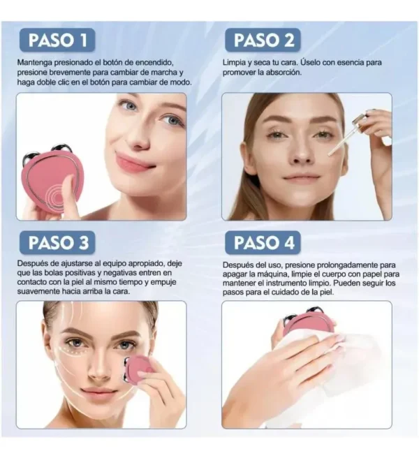 Masajeador Facial de la Piel-Masajeador