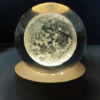 Lampara Luna Llena 3d Flotante