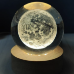 Lampara Luna Llena 3d Flotante 17